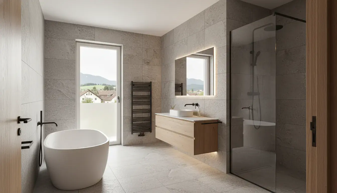 Wohnung 1 — Badezimmer