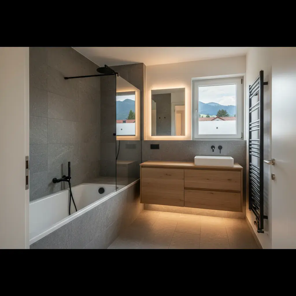 Wohnung 2 — Badezimmer