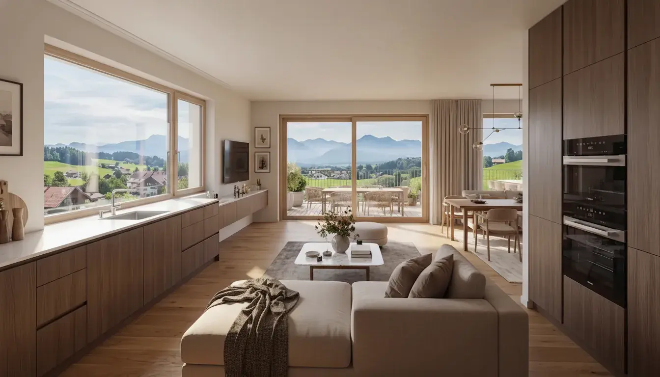 Wohnung 3 — Balkon