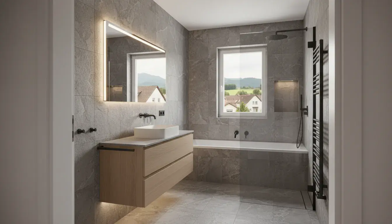 Wohnung 4 — Badezimmer