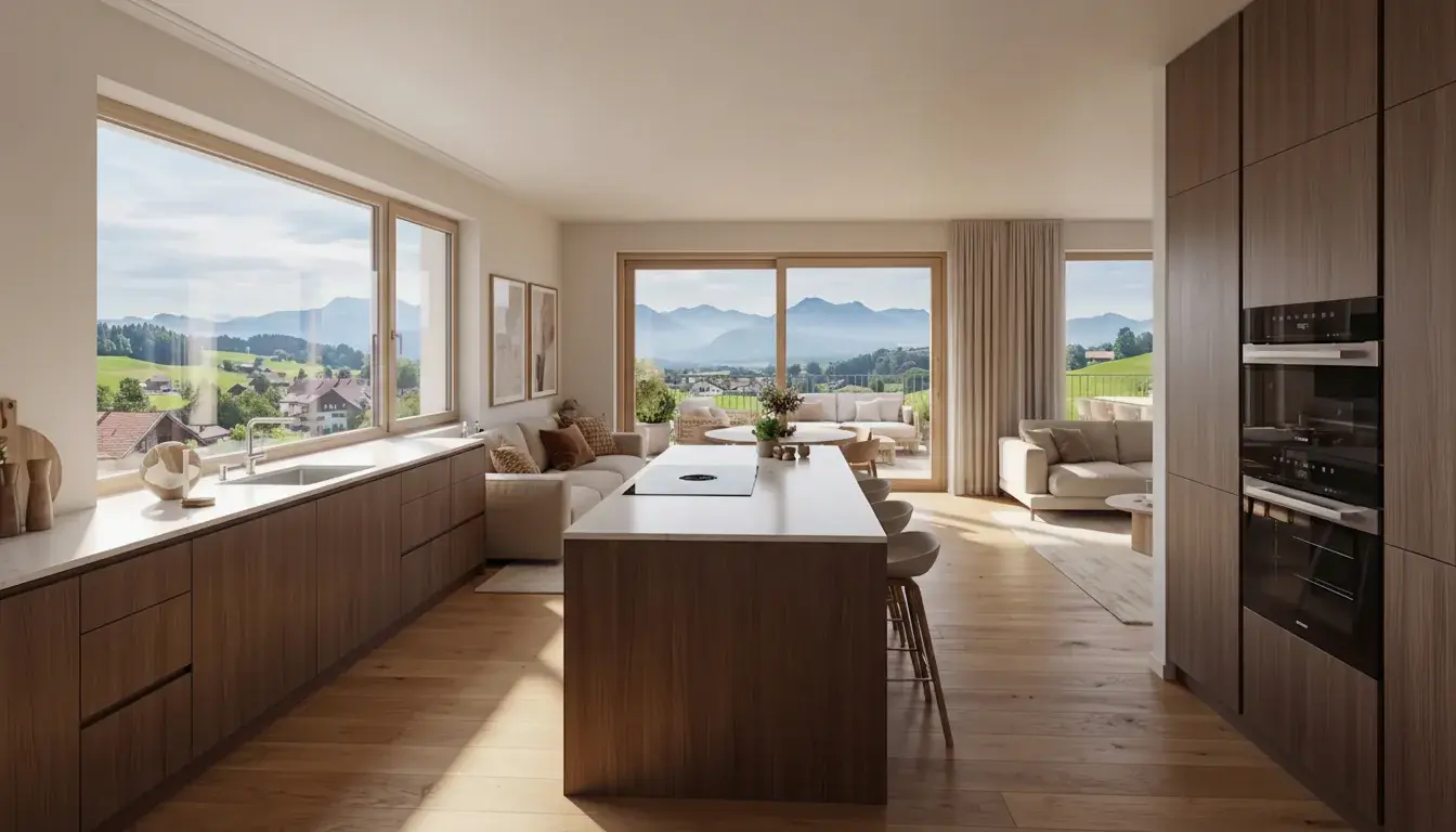 Wohnung 4 — Balkon