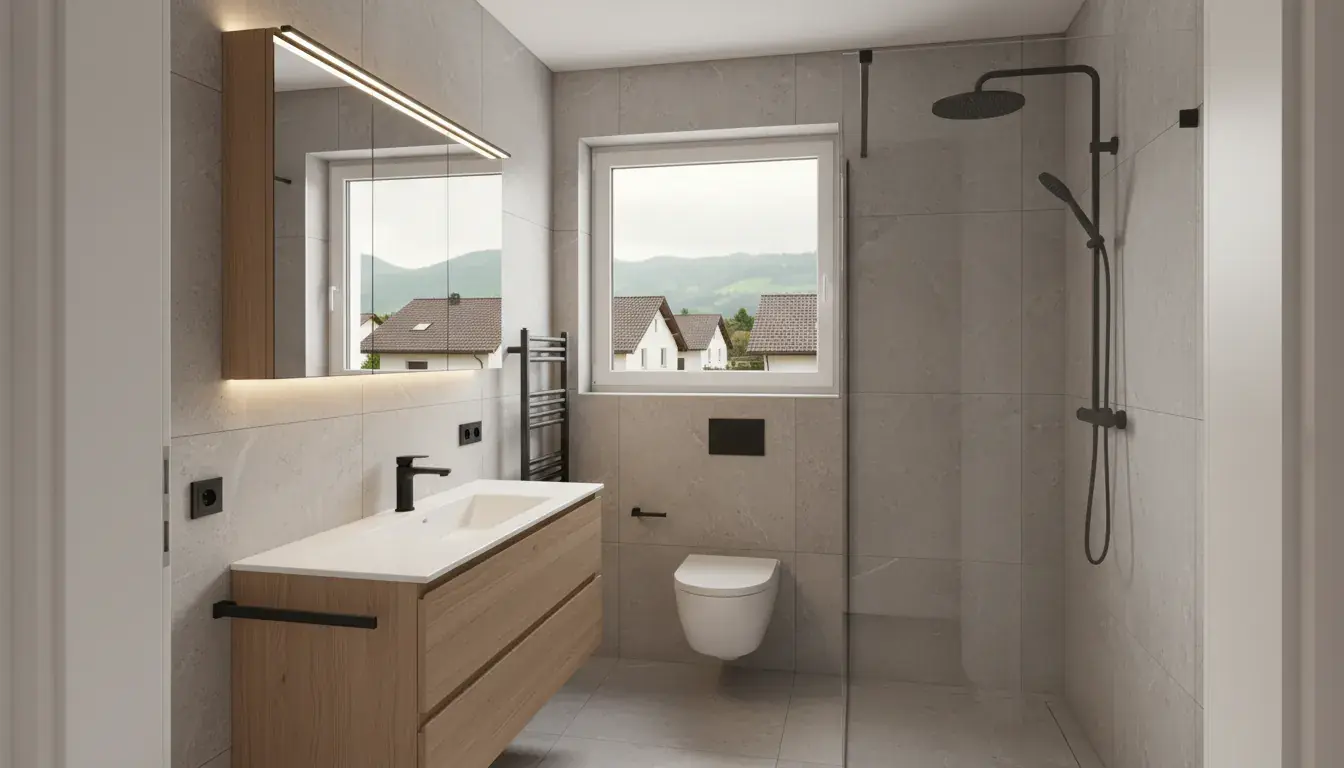 Wohnung 5 — Badezimmer