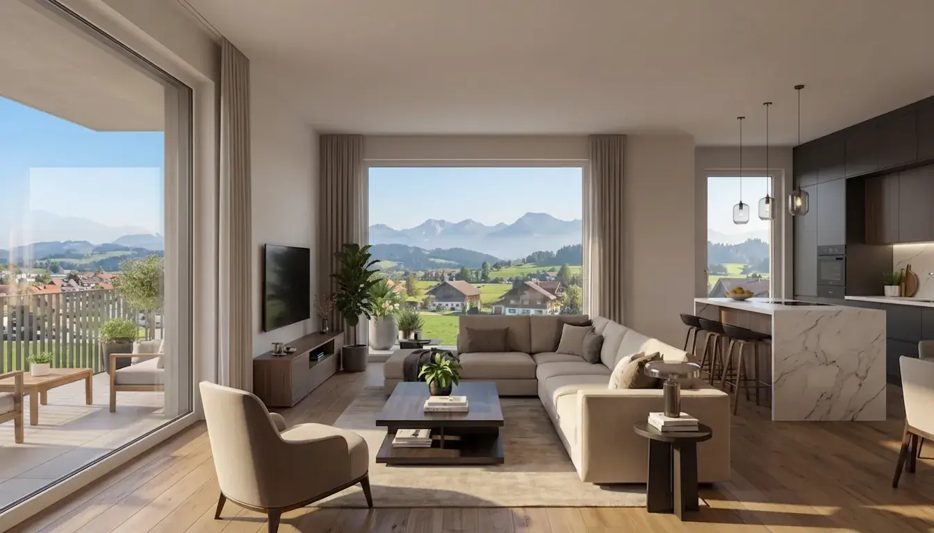 Wohnung 5 — Wohnzimmer