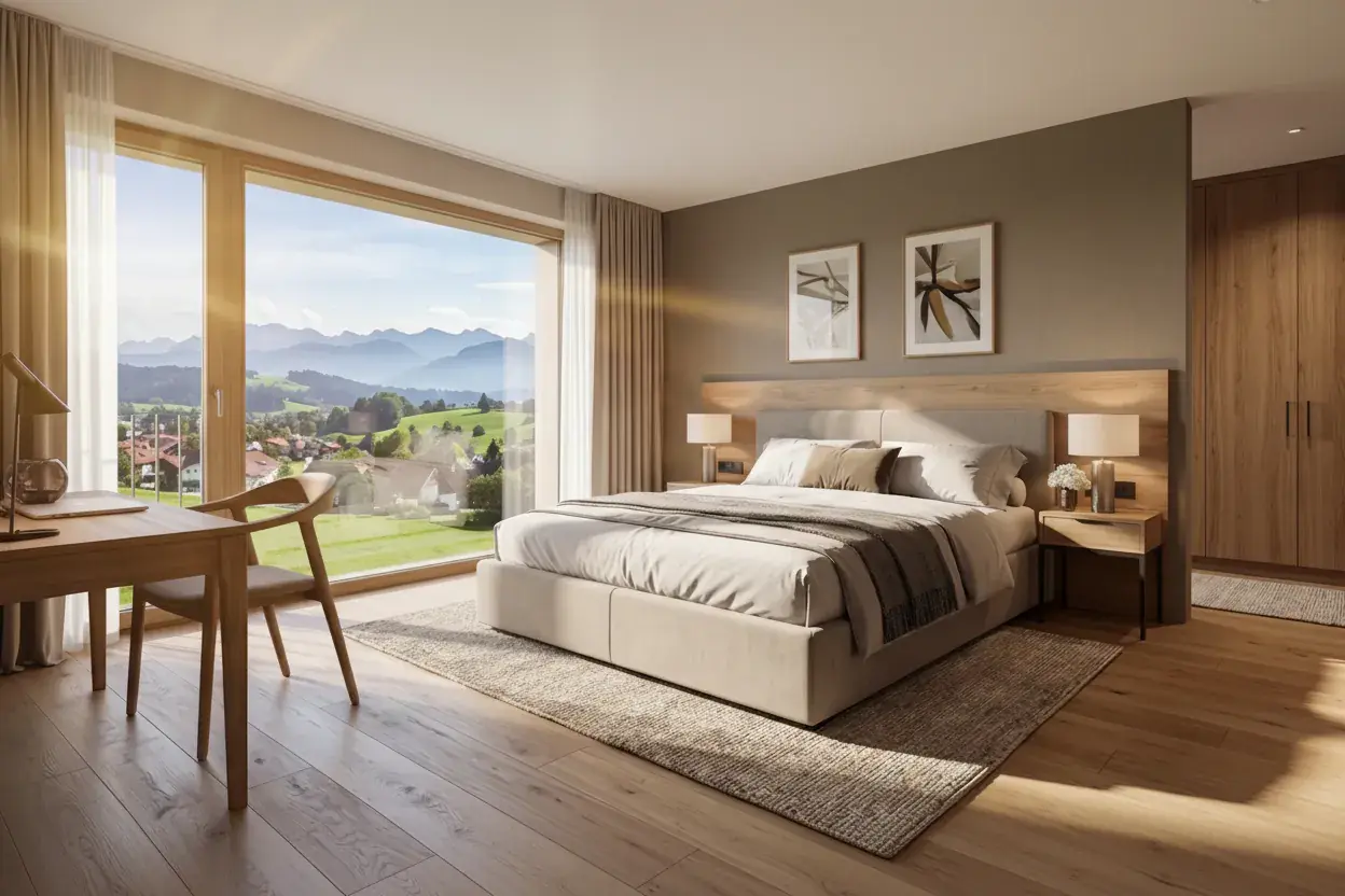 Wohnung 6 — Schlafzimmer