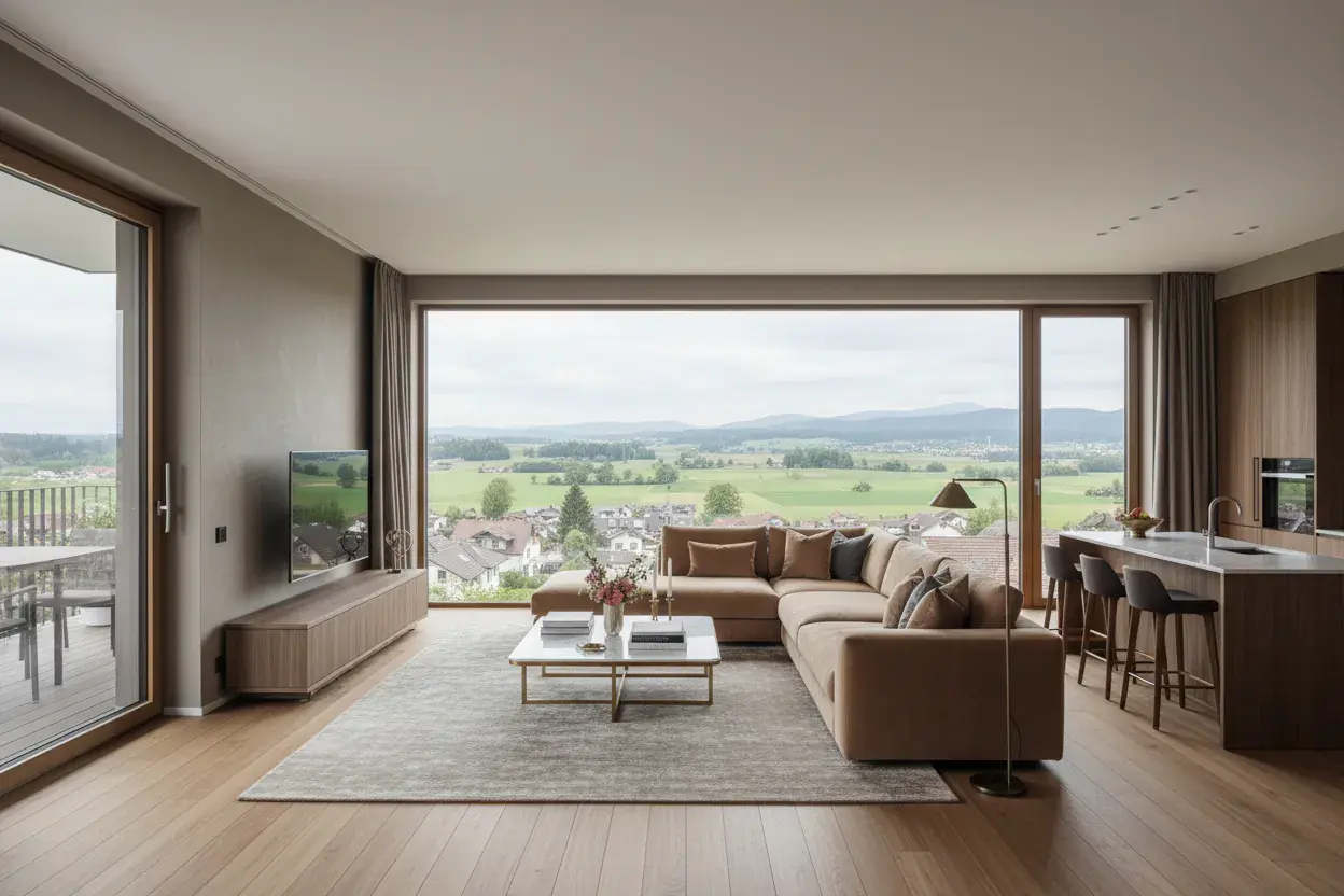 Wohnung 6 — Wohnzimmer