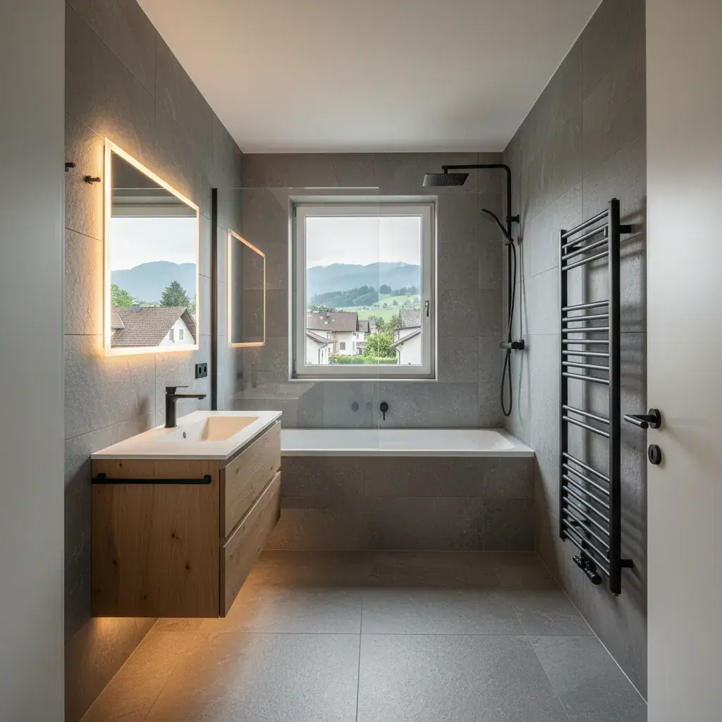 Wohnung 8 — Badezimmer