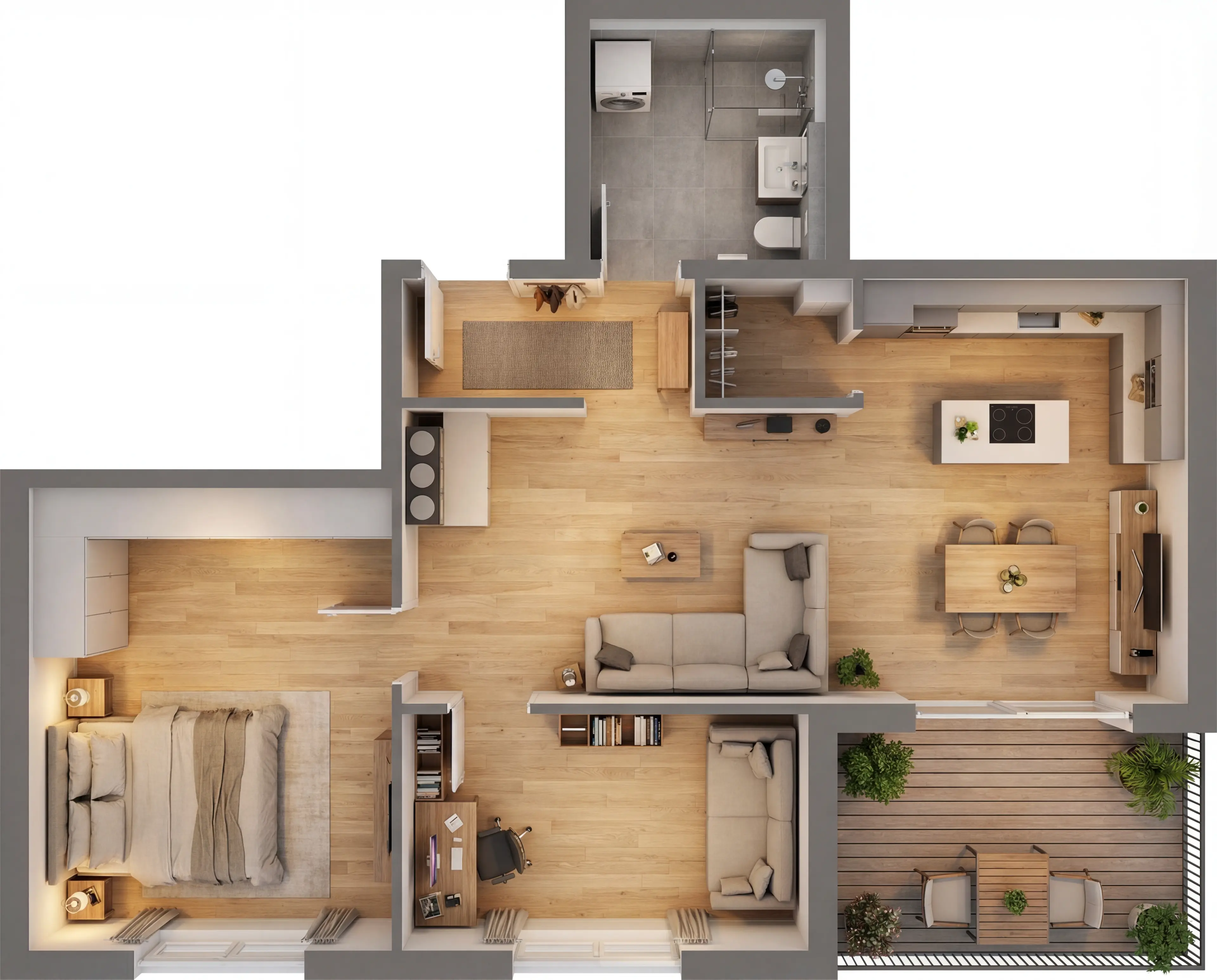 KOMPAKTWOHNUNG — Basswood Mountain