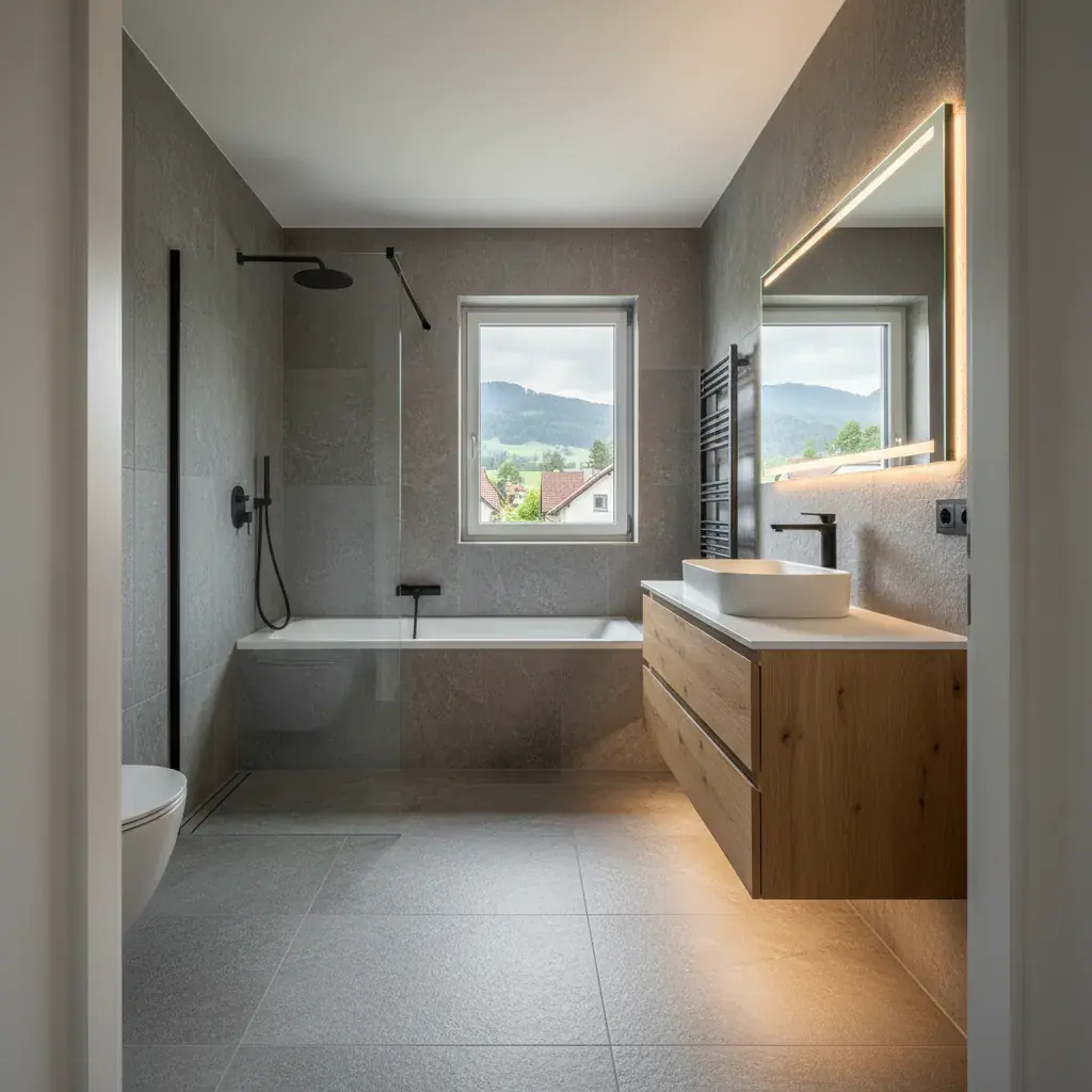 Wohnung 9 — Badezimmer