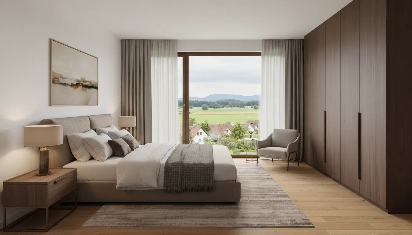 Wohnung 9 — Schlafzimmer