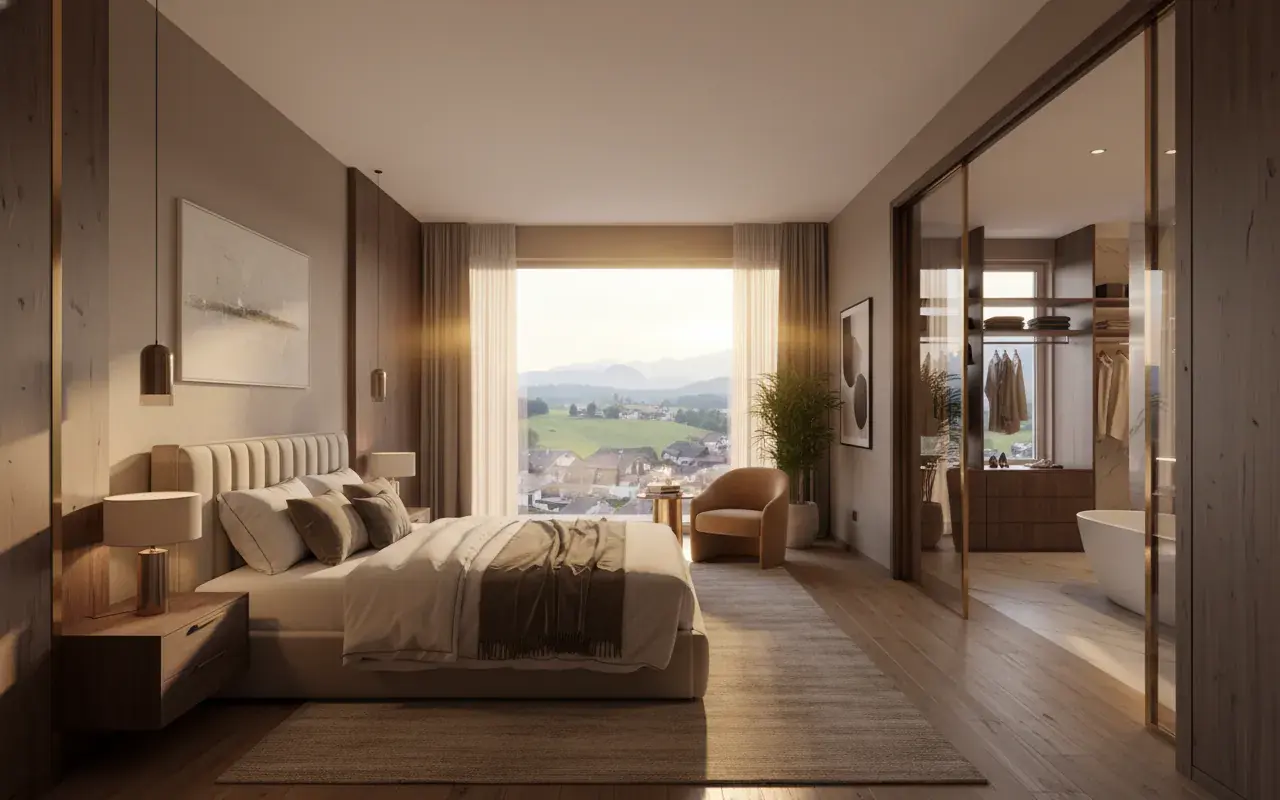 Penthouse — Master Suite