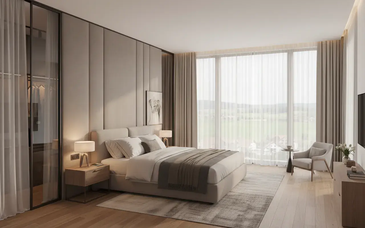 Penthouse — Schlafzimmer